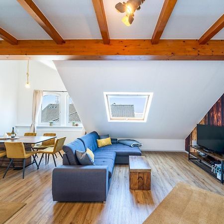 Stylisches Penthouse Zentral Tischfussball 100M2 Wii Hannover Esterno foto