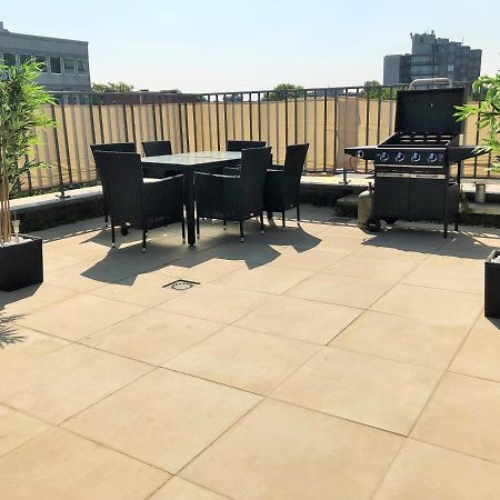 Stylisches Penthouse Zentral Tischfussball 100M2 Wii Hannover Esterno foto