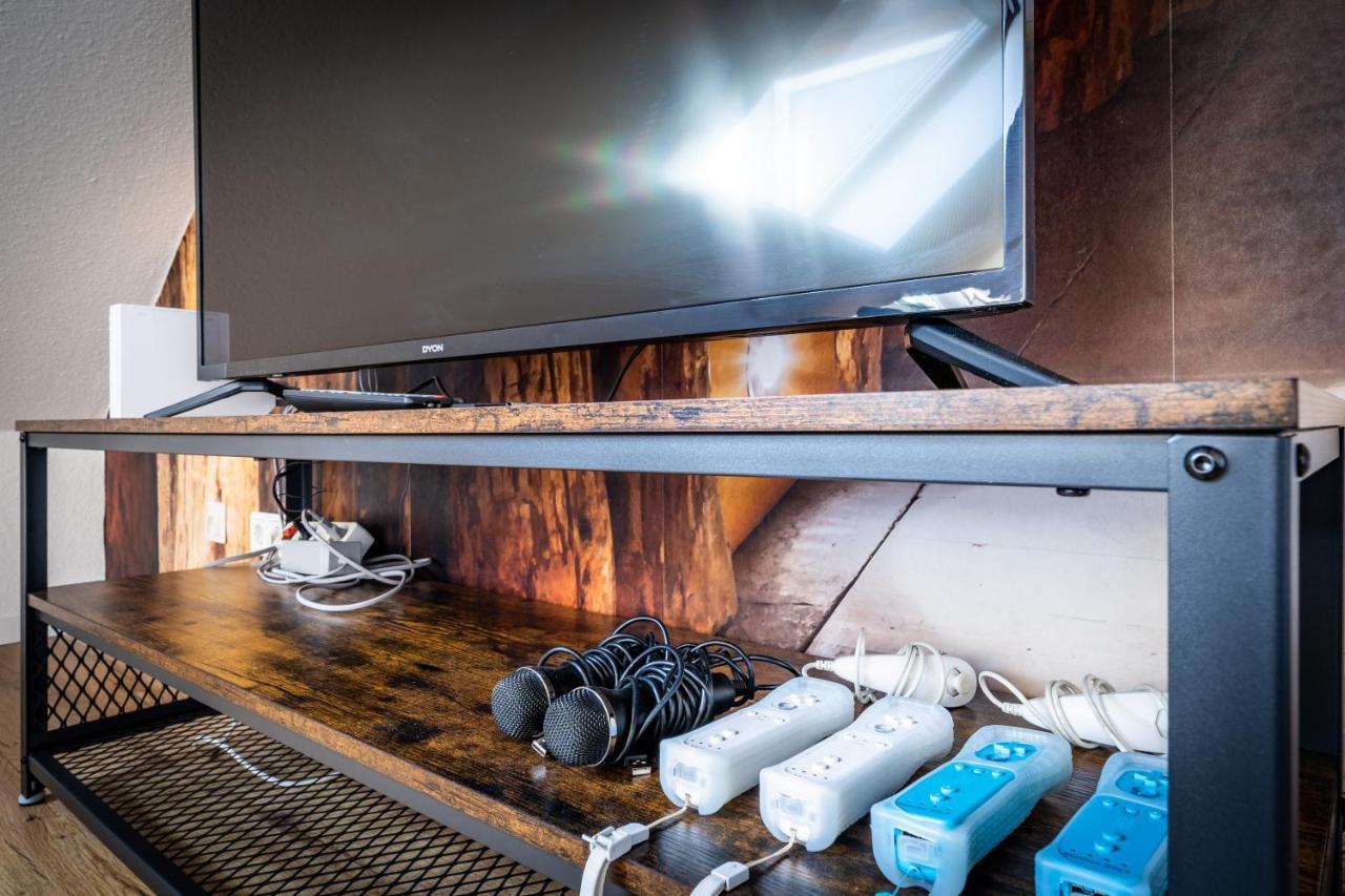 Stylisches Penthouse Zentral Tischfussball 100M2 Wii Hannover Esterno foto